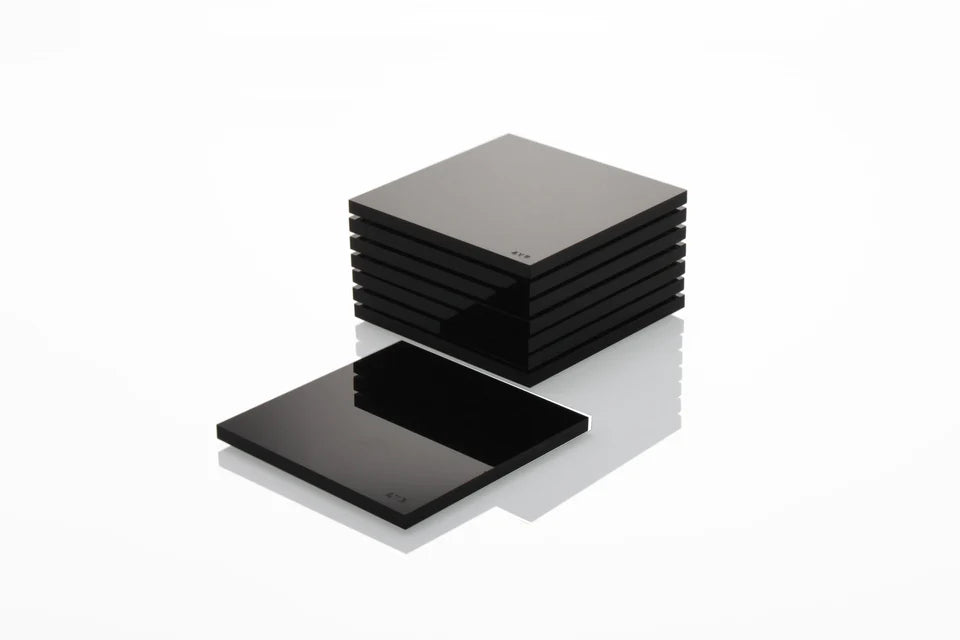 Acrylic Square Coaster Set