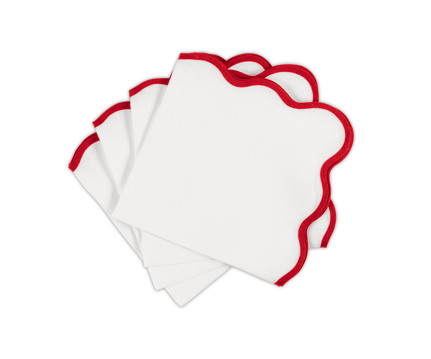 Scallop Edge Napkin - Set of 4