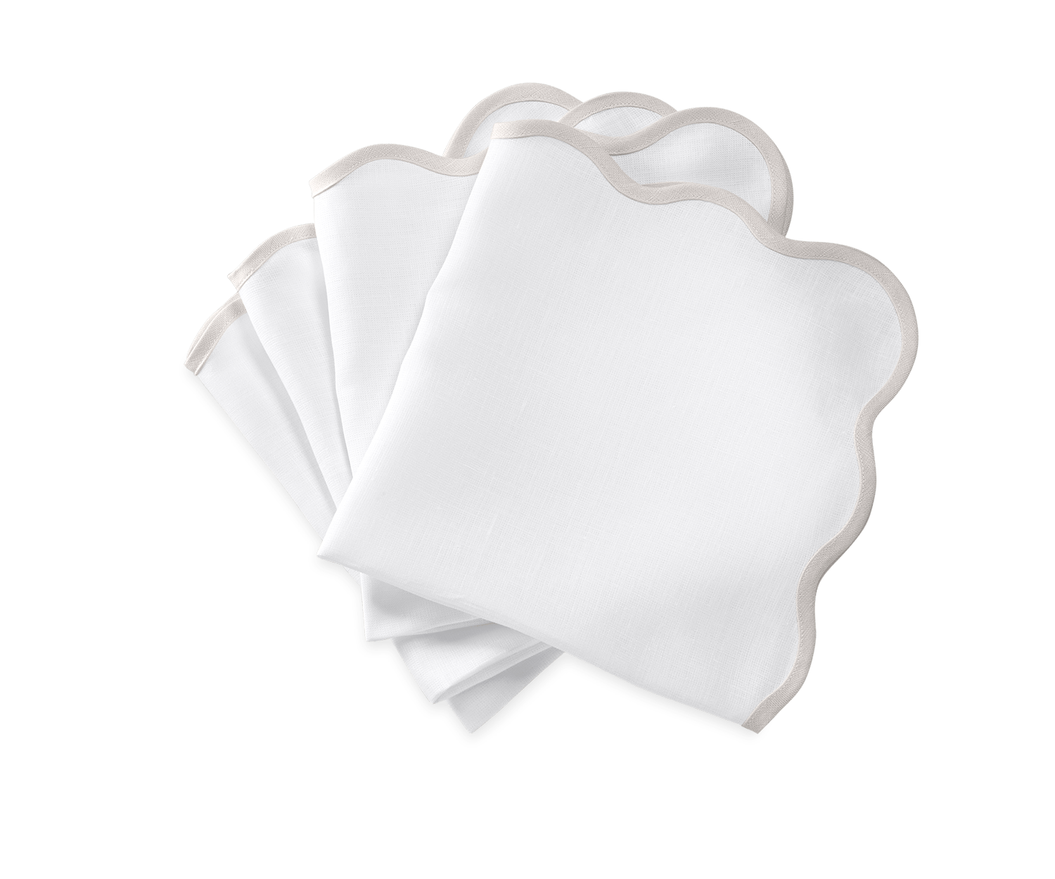 Scallop Edge Napkin - Set of 4