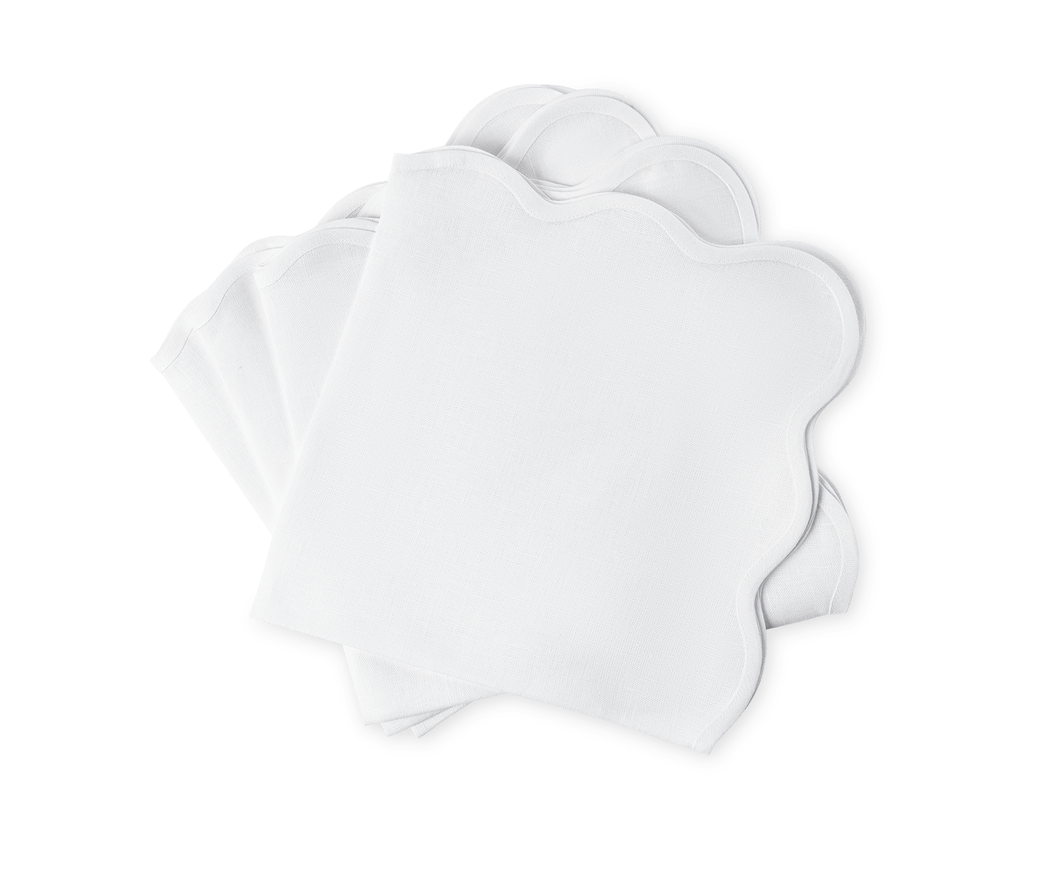 Scallop Edge Napkin - Set of 4