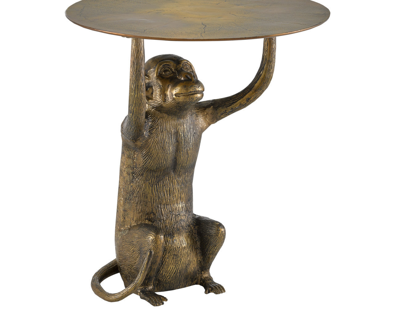 Brass Monkey Side Table Coastal design style Florida living