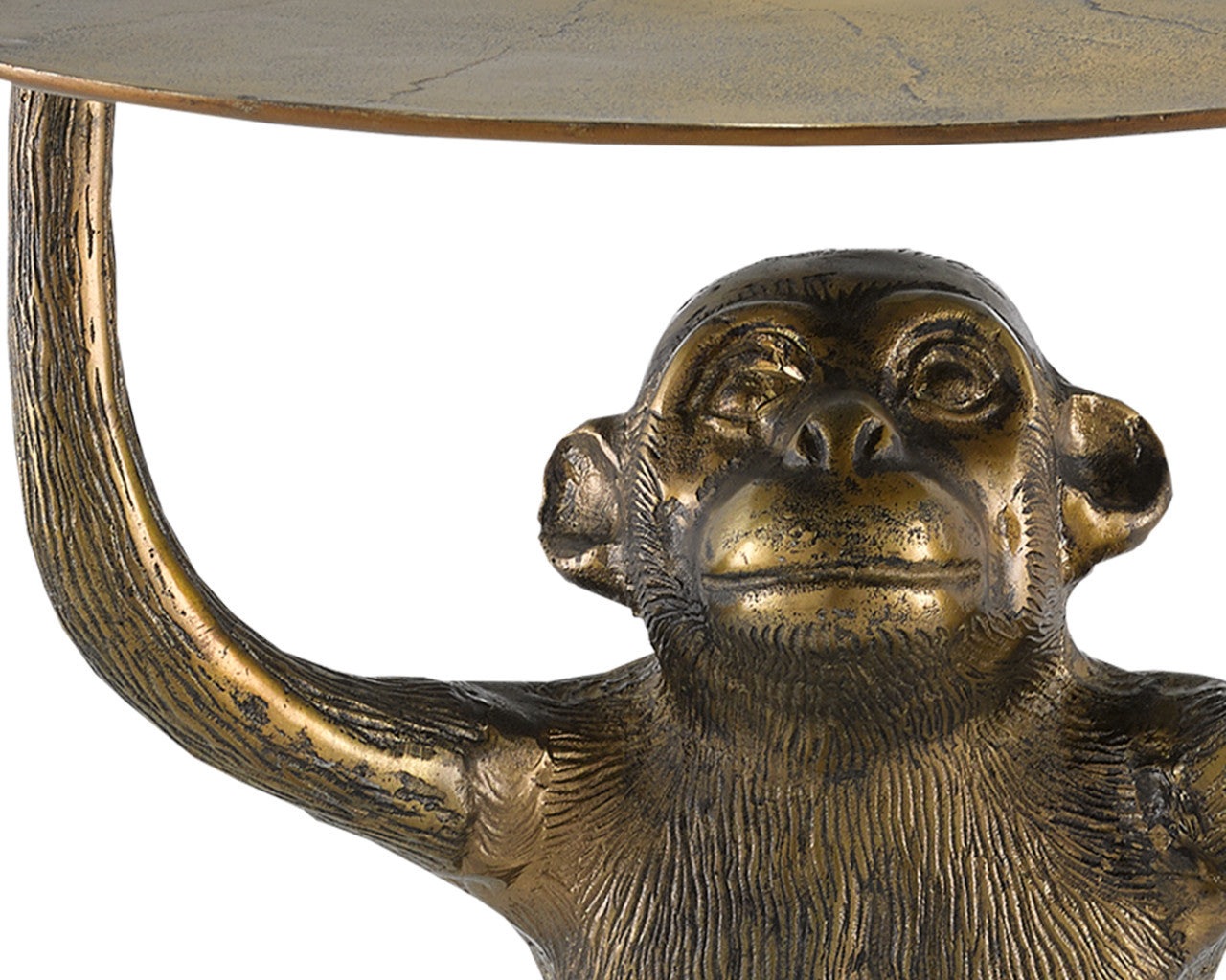 Brass Monkey Side Table Coastal design style Florida living