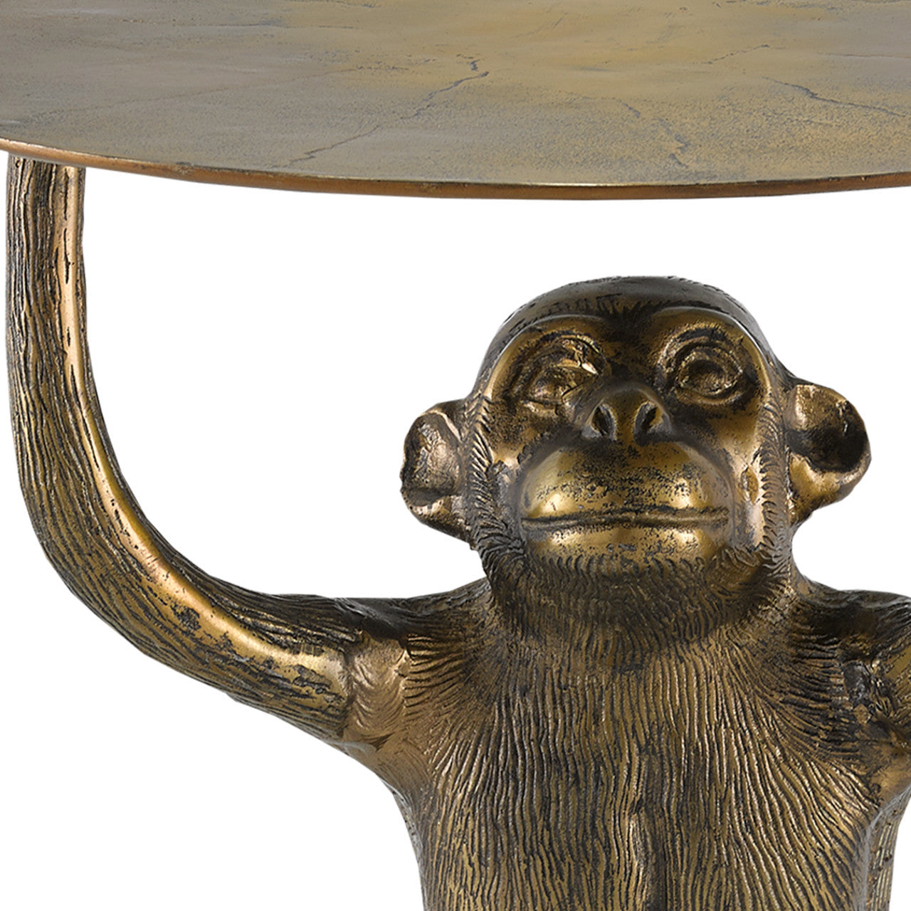 Brass Monkey Side Table Coastal design style Florida living