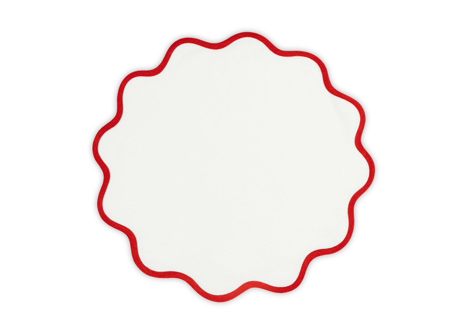 Scallop Edge Place Mat - Set of 4