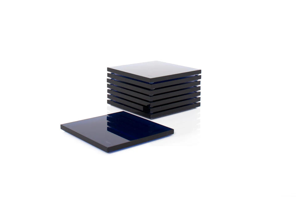 Acrylic Square Coaster Set