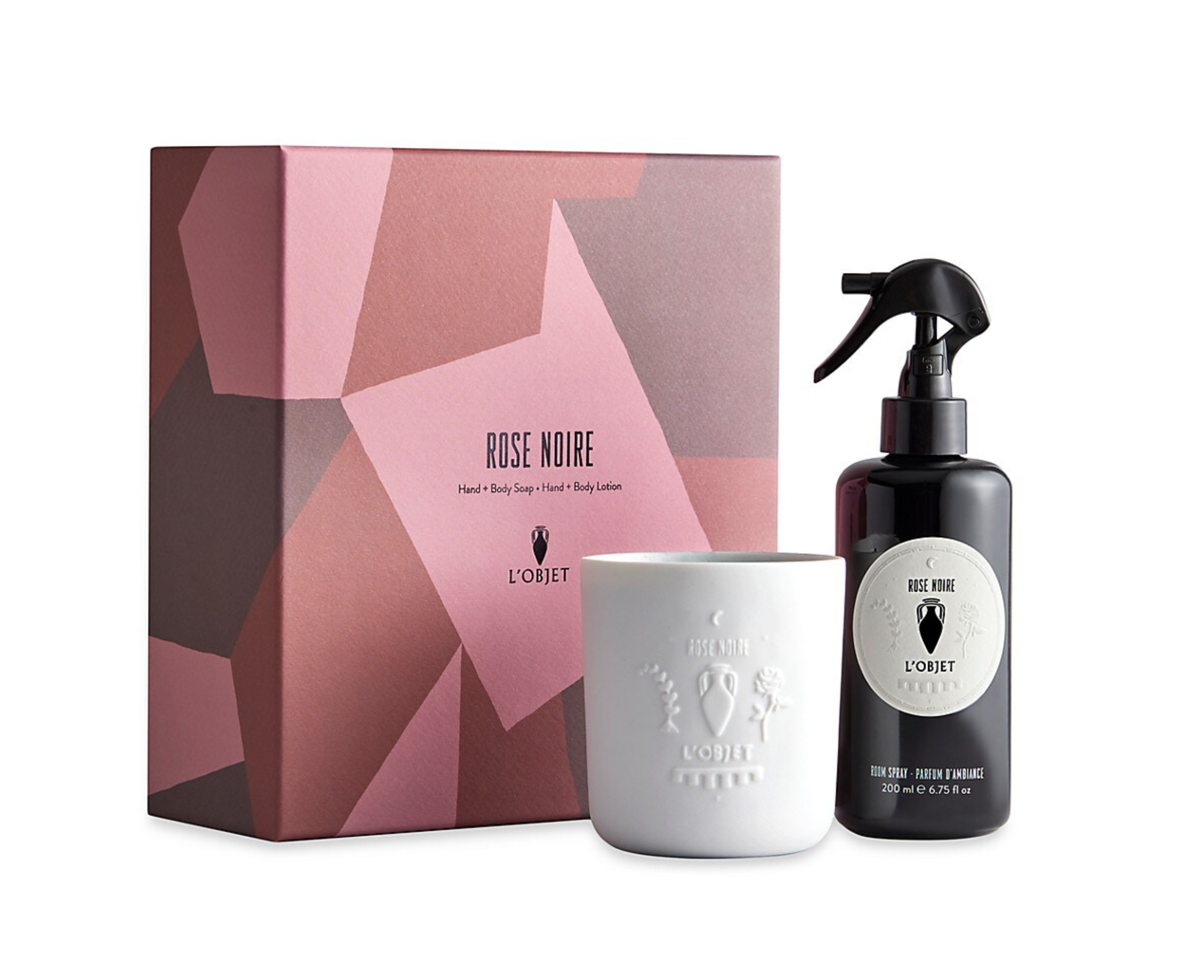 L'Objet Luxurious Room Spray + Candle Gift Set