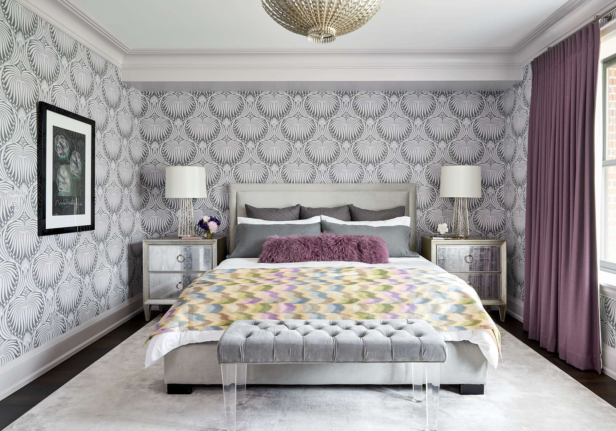 traditional, glam glam room designed by Homekin