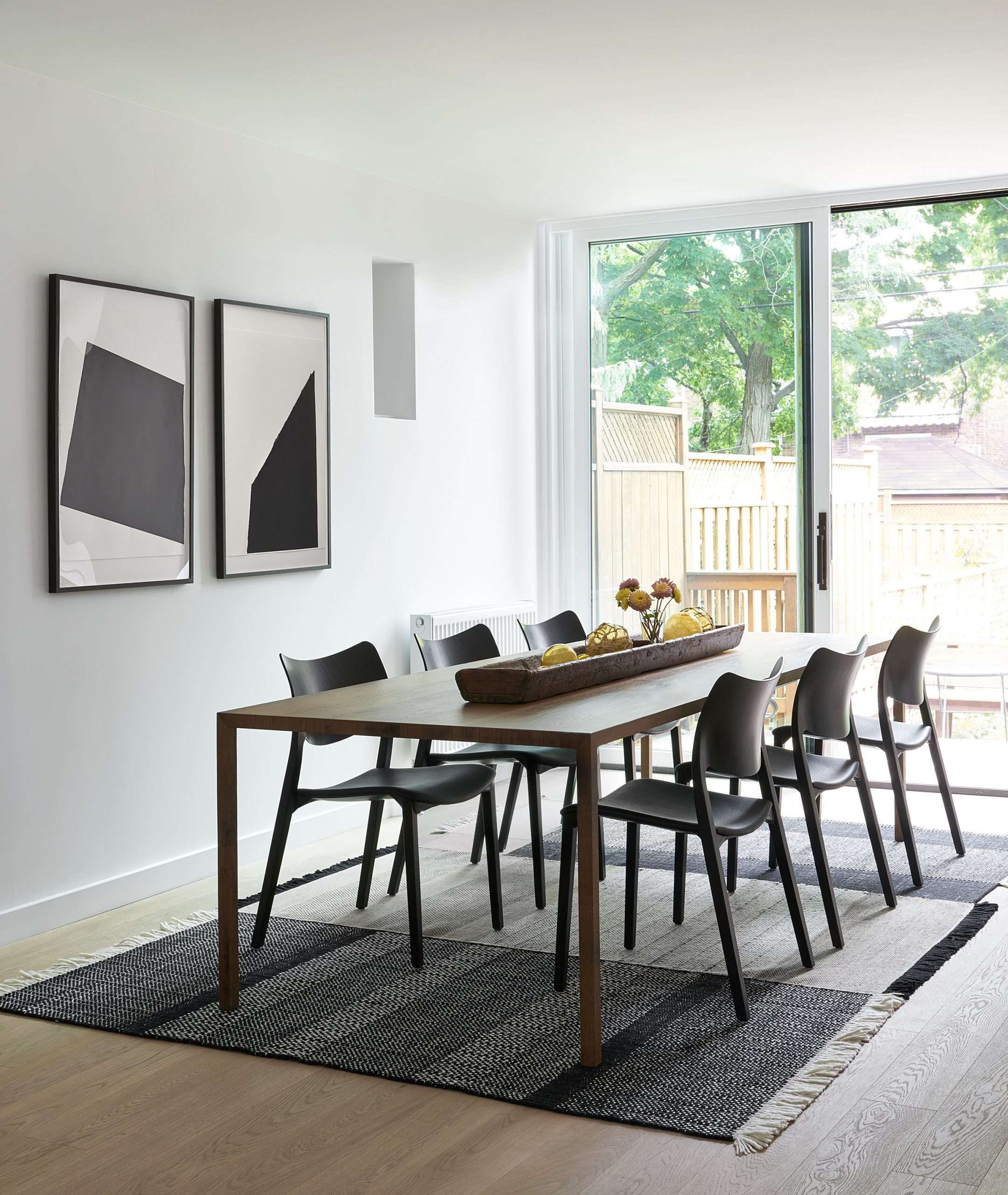 contemporary, mid-century dining room designed by Homekin