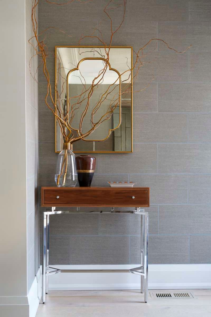 contemporary entryway designed by Homekin