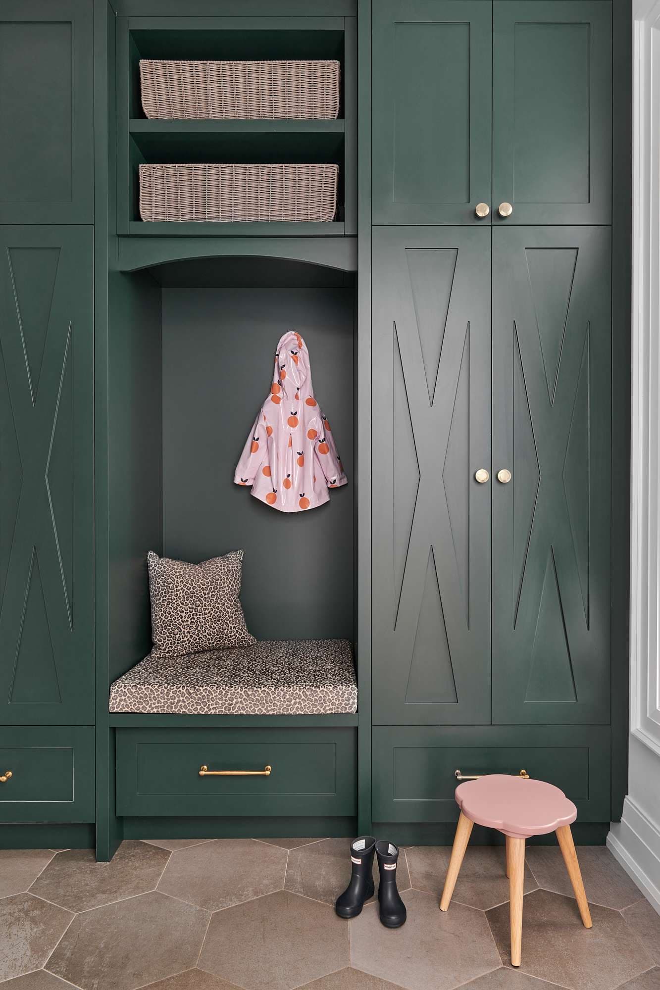 farmhouse entryway designed by Homekin