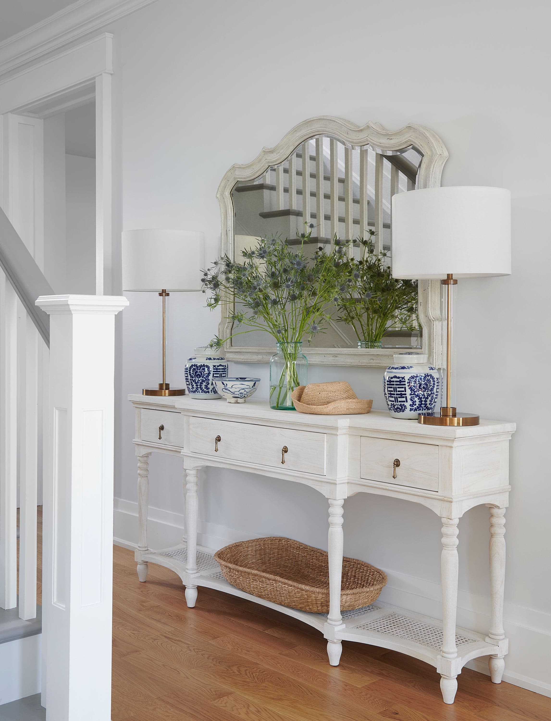 farmhouse entryway designed by Homekin