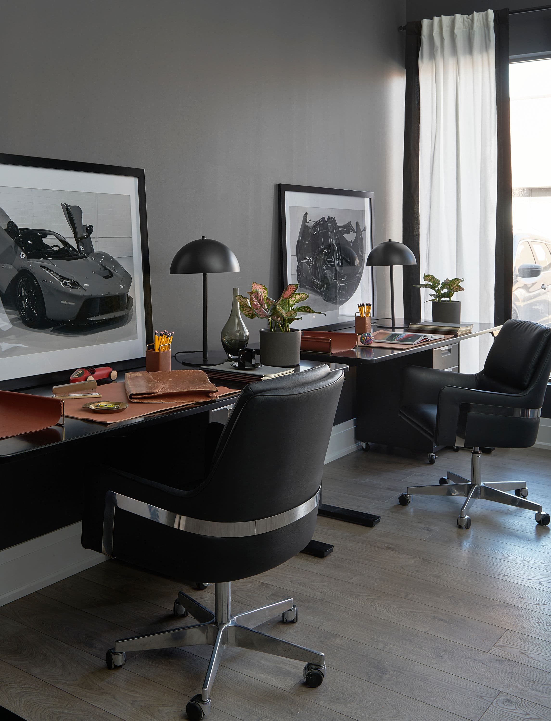 contemporary home office designed by Homekin