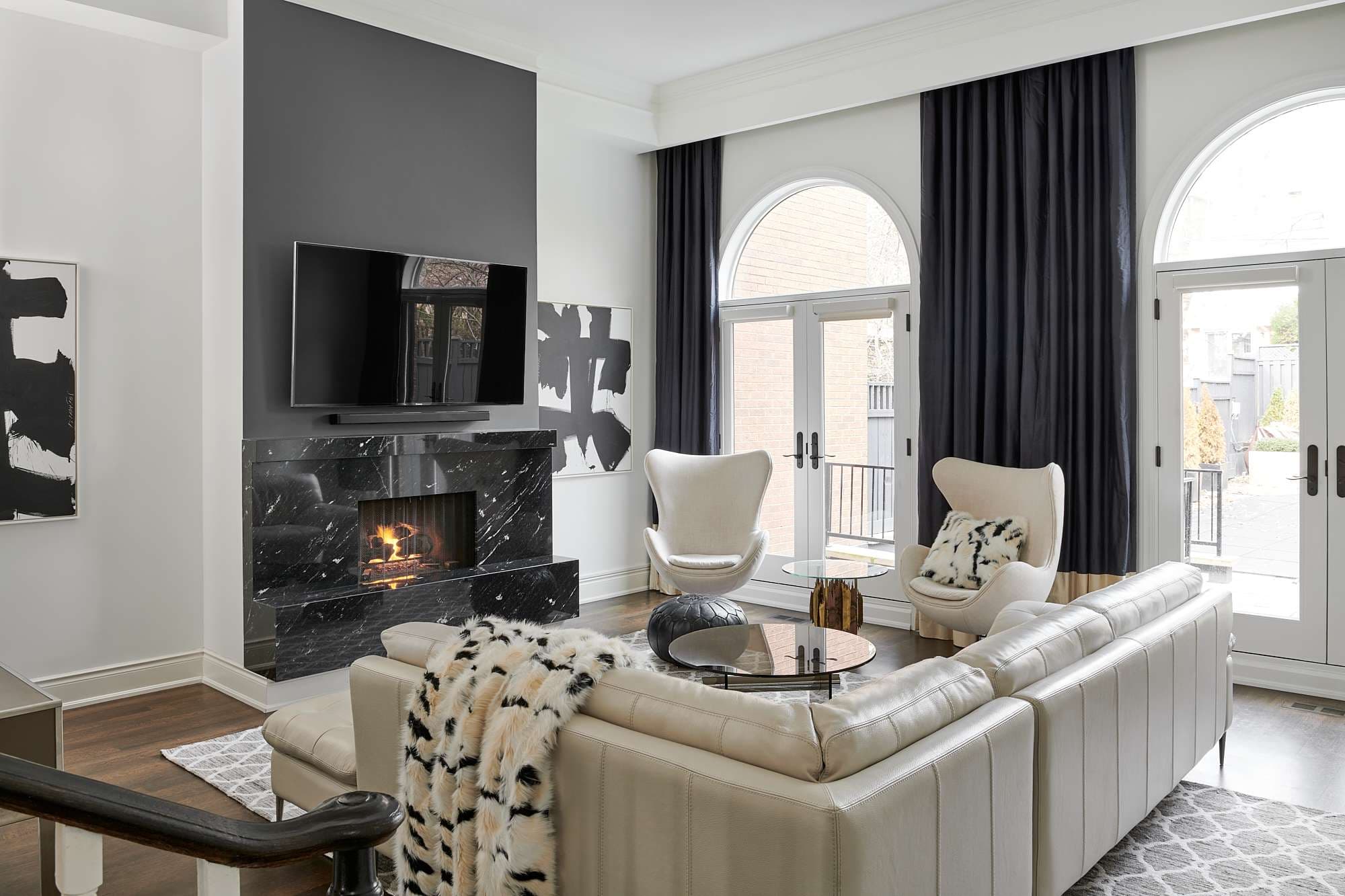 A Glam room designed by Homekin