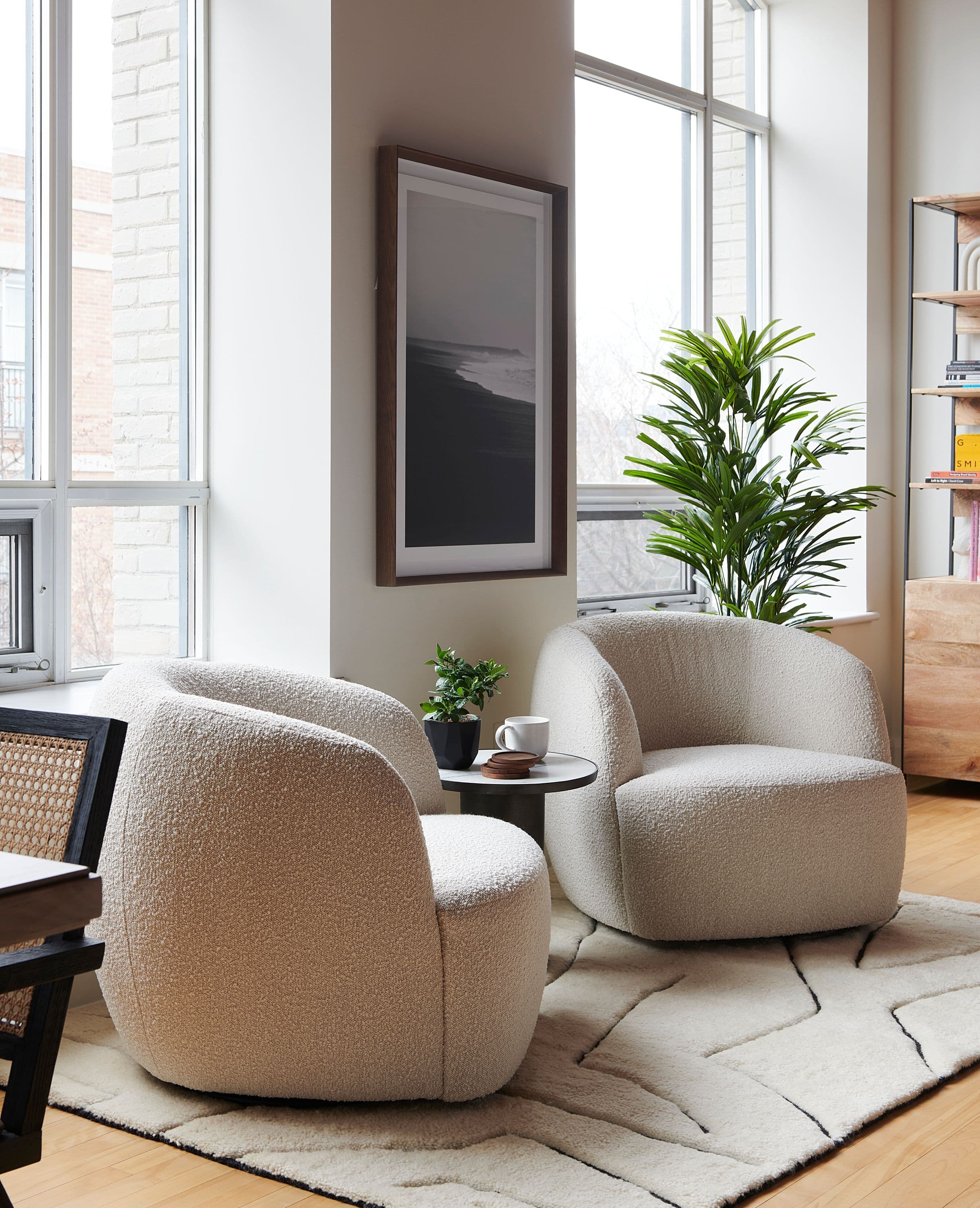 scandinavian, bohemian bohemian room designed by Homekin