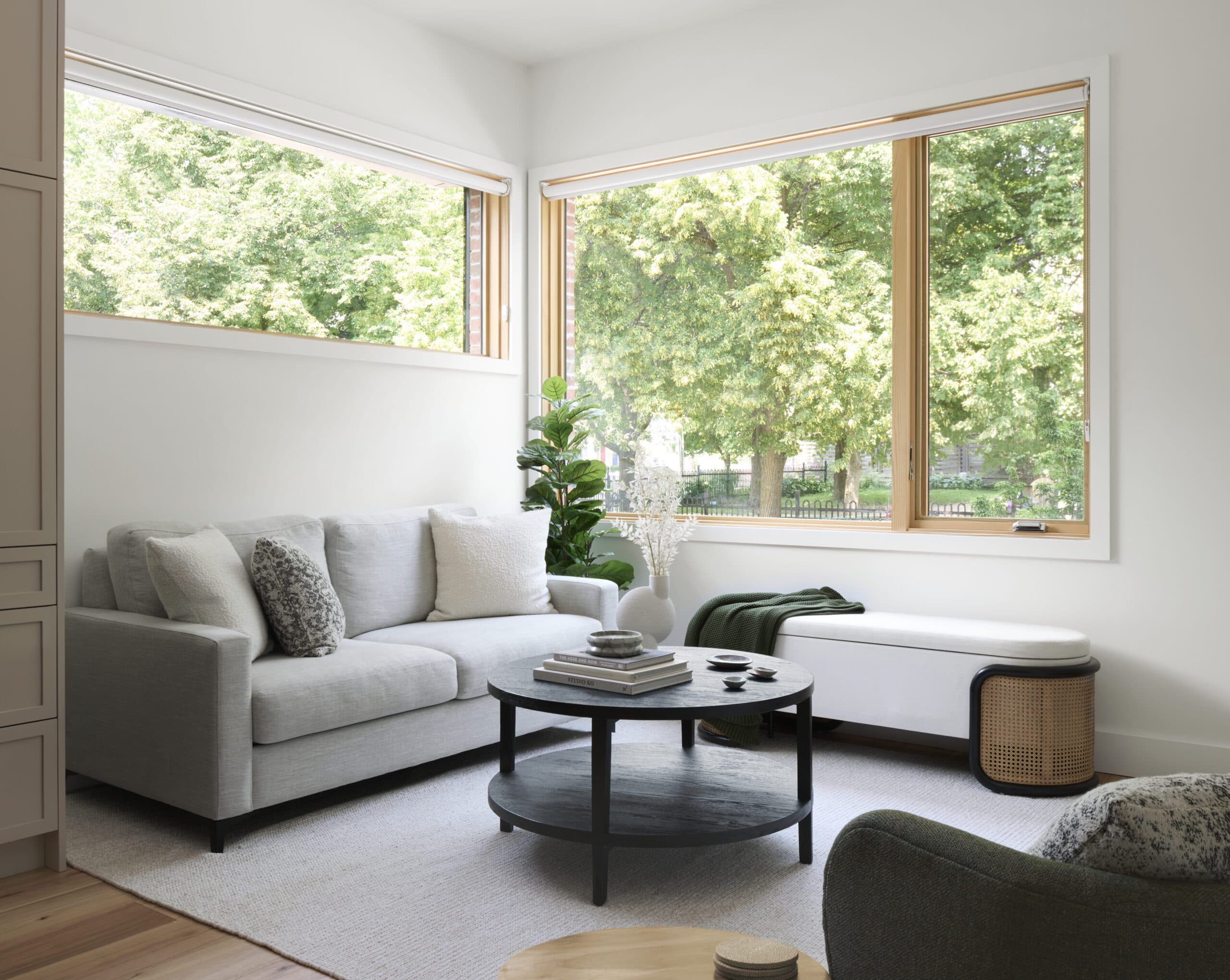 scandinavian, mid-century mid-century modern room designed by Homekin