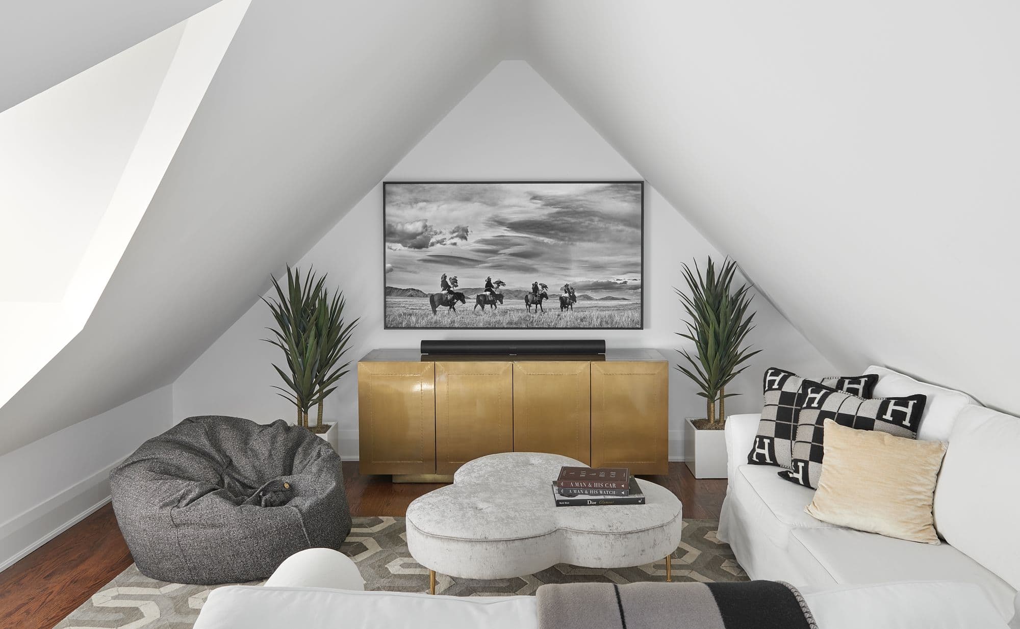 traditional, glam glam room designed by Homekin