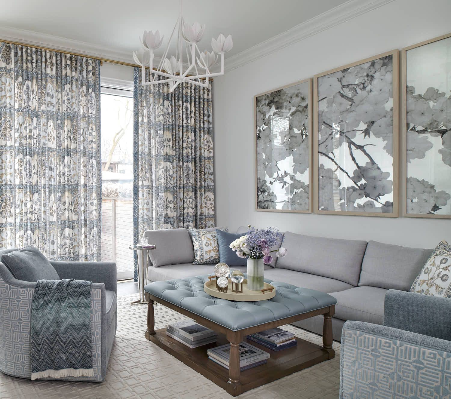 traditional, glam glam room designed by Homekin