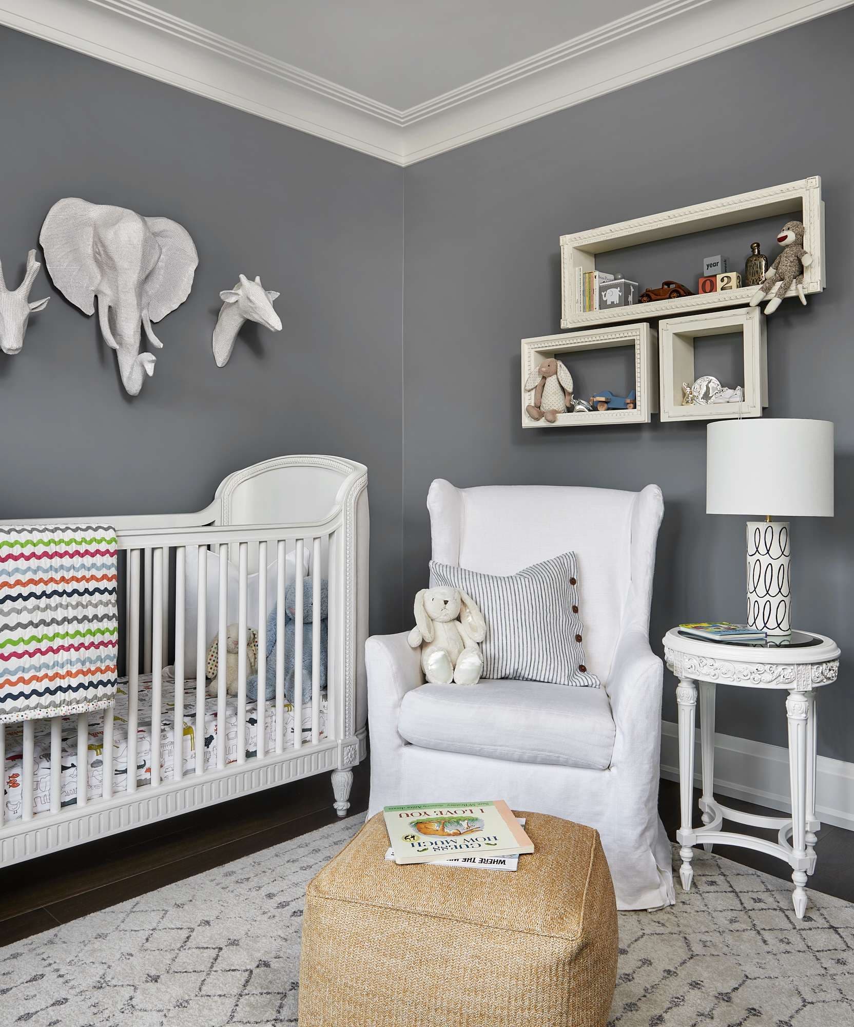traditional nursery designed by Homekin