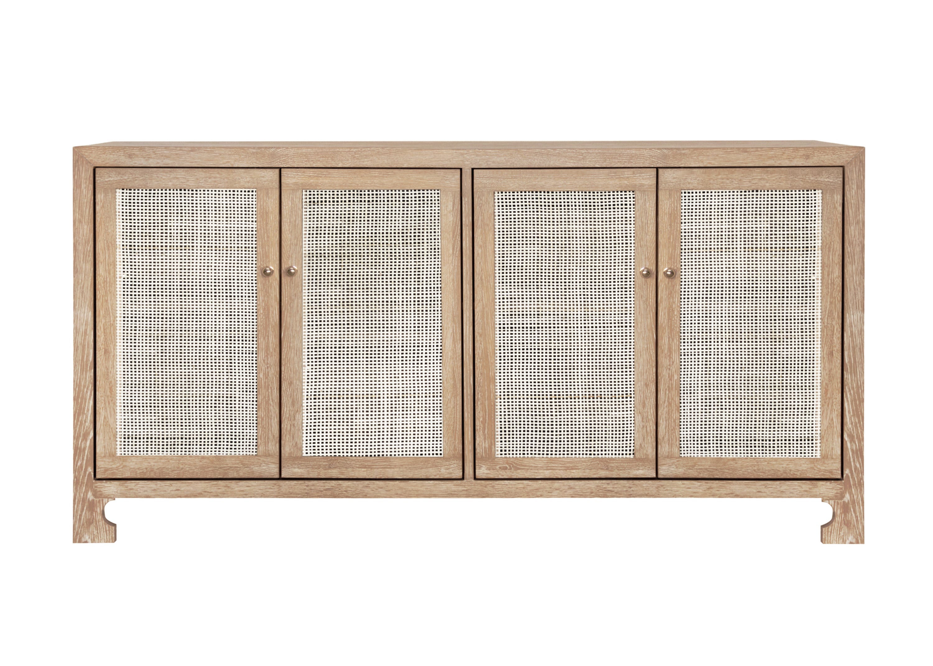 Chic Hand Woven Cabinet