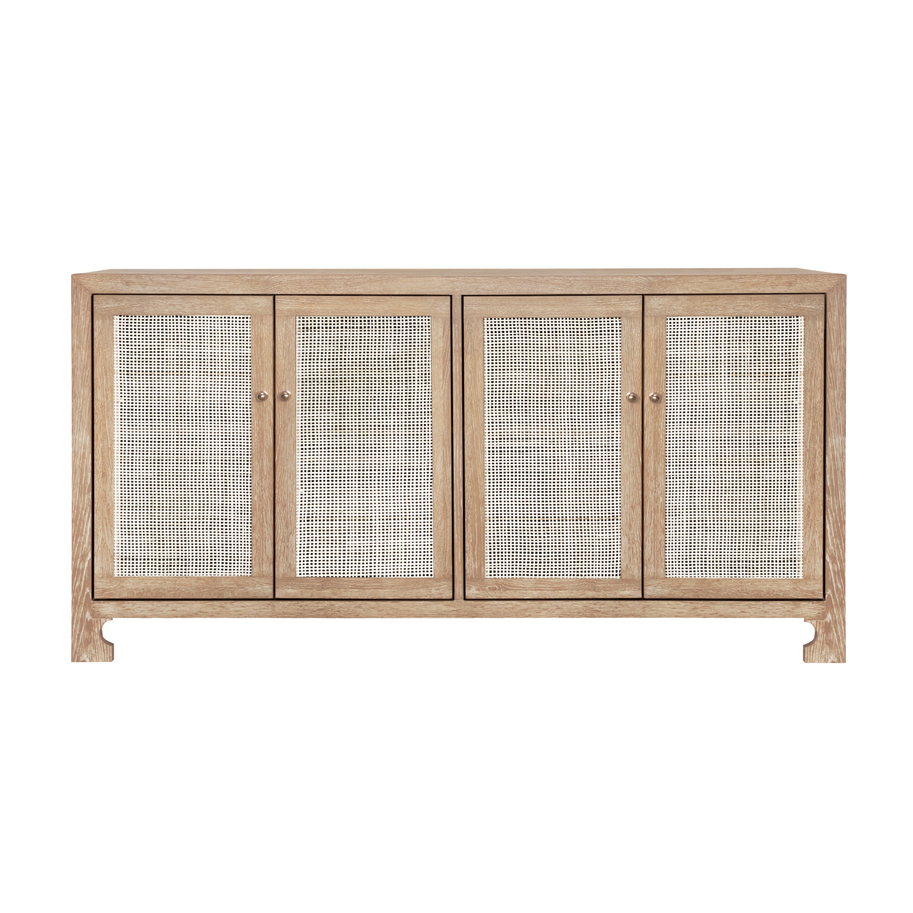 Chic Hand Woven Cabinet