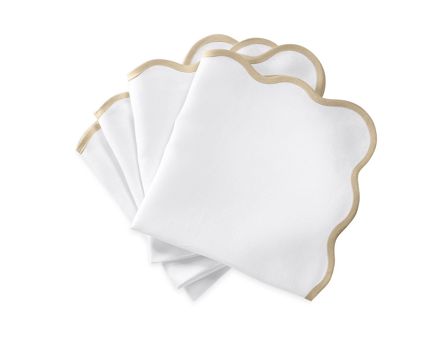 Scallop Edge Napkin - Set of 4