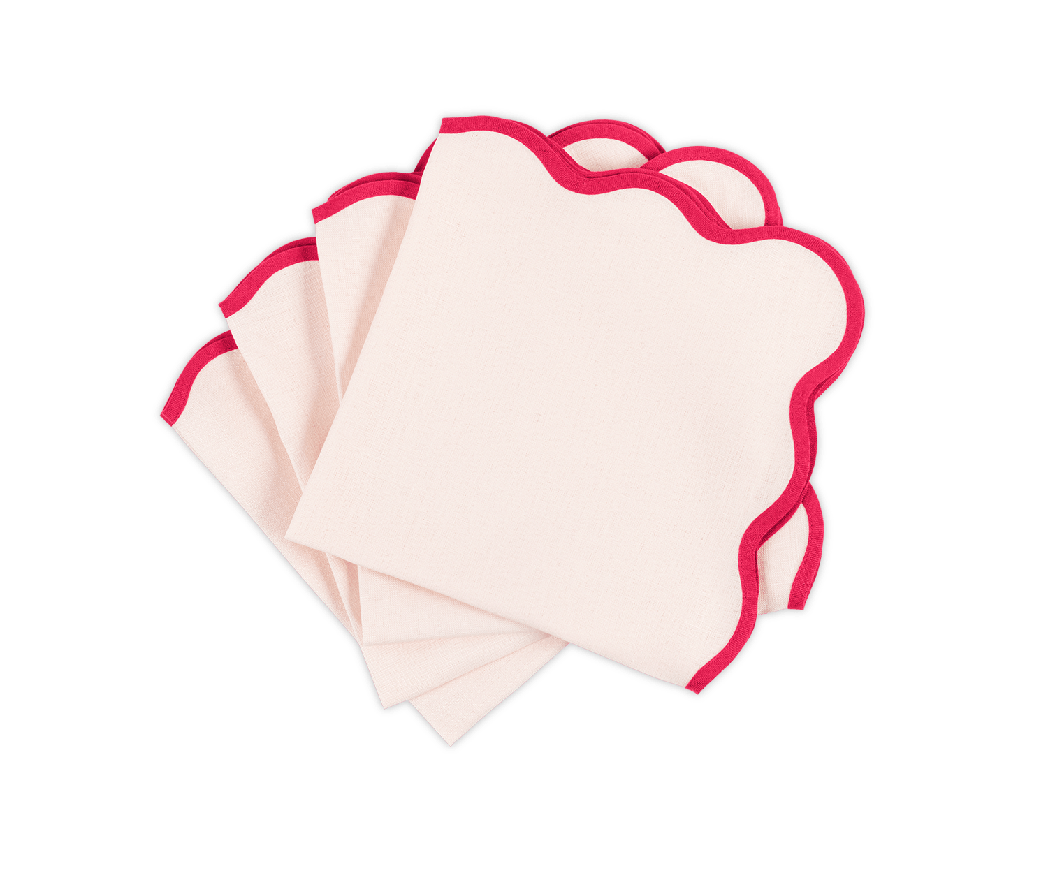 Scallop Edge Napkin - Set of 4