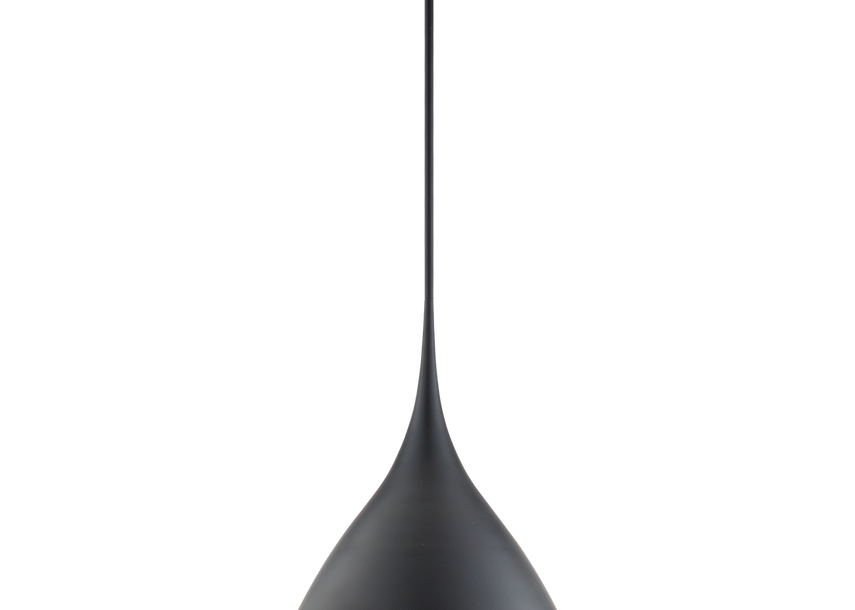 Sleek bell-shaped pendant