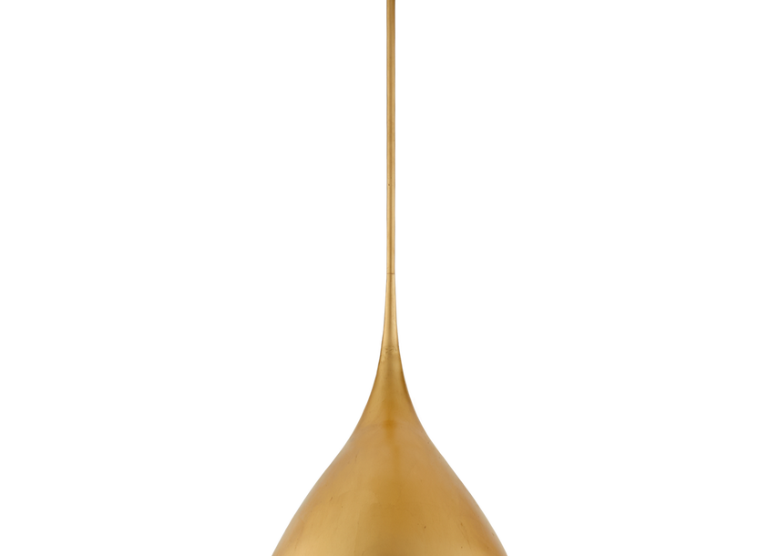 Sleek bell-shaped pendant