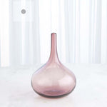 Zenith glass blown pink vase