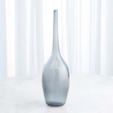 Zenith glass blown light blue vase stunning decor accessory