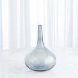 Zenith glass blown light blue vase stunning decor accessory