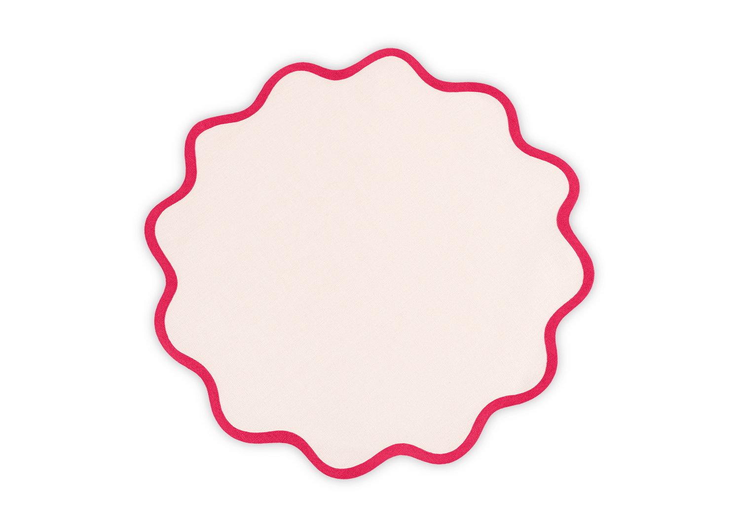 Scallop Edge Place Mat - Set of 4