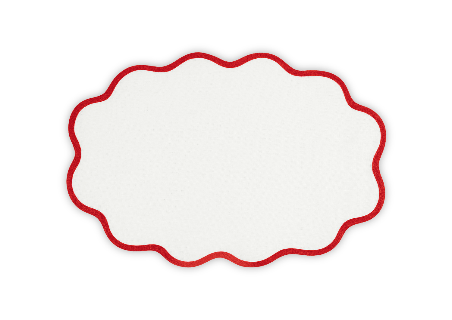 Scallop Edge Place Mat - Set of 4