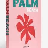 Assouline Travel Book Palm Beach in pink coffee table book