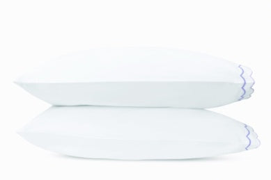 Scalloped Pillow Case Pair