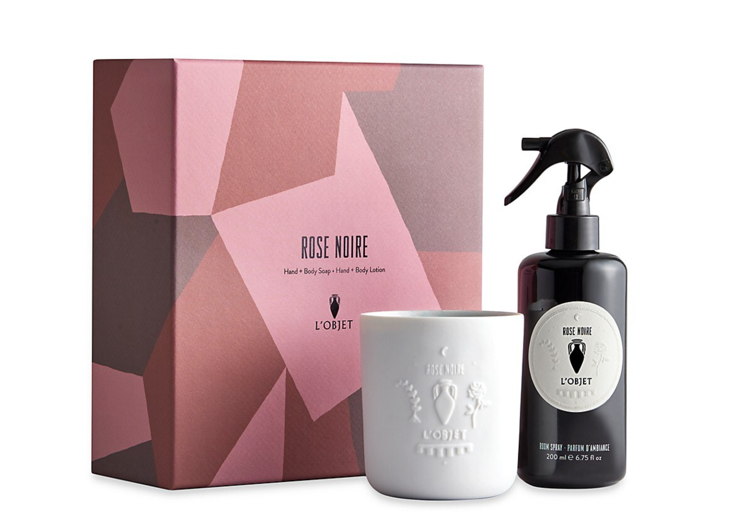 L'Objet Luxurious Room Spray + Candle Gift Set